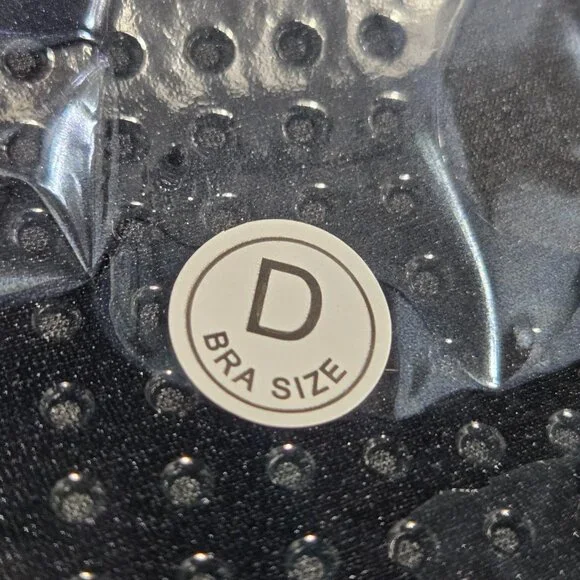 NIB | Niidor 2-Pair Adhesive Push-Up Sticky Bra Set | Black & Nude | D - Picture 4 of 4